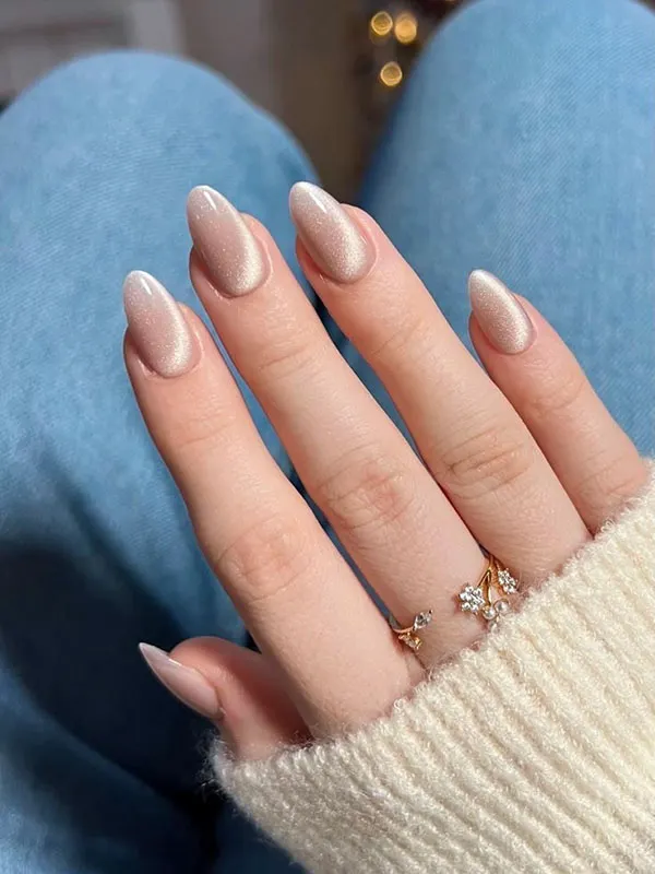 Natural gel nail design for girls 11