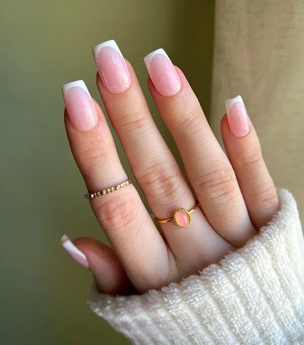Natural gel nail design for girls 12