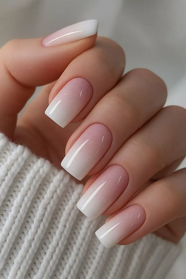 Natural gel nail design for girls 13