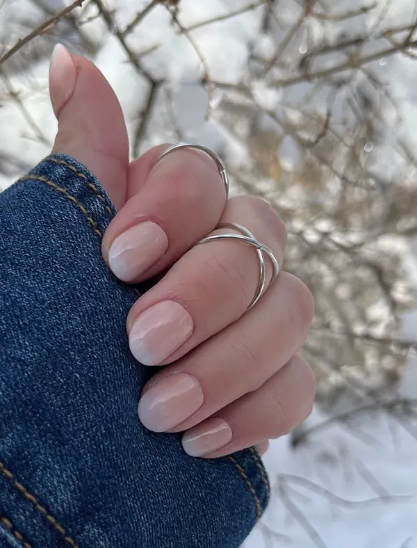 Natural gel nail design for girls 27