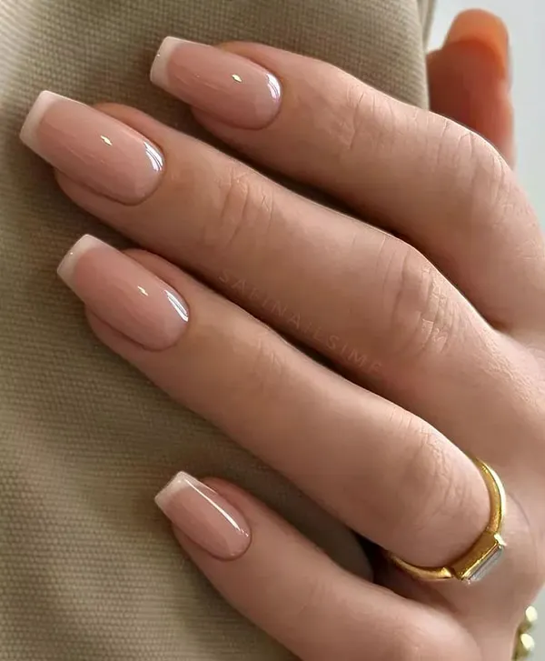 Natural gel nail design for girls 29