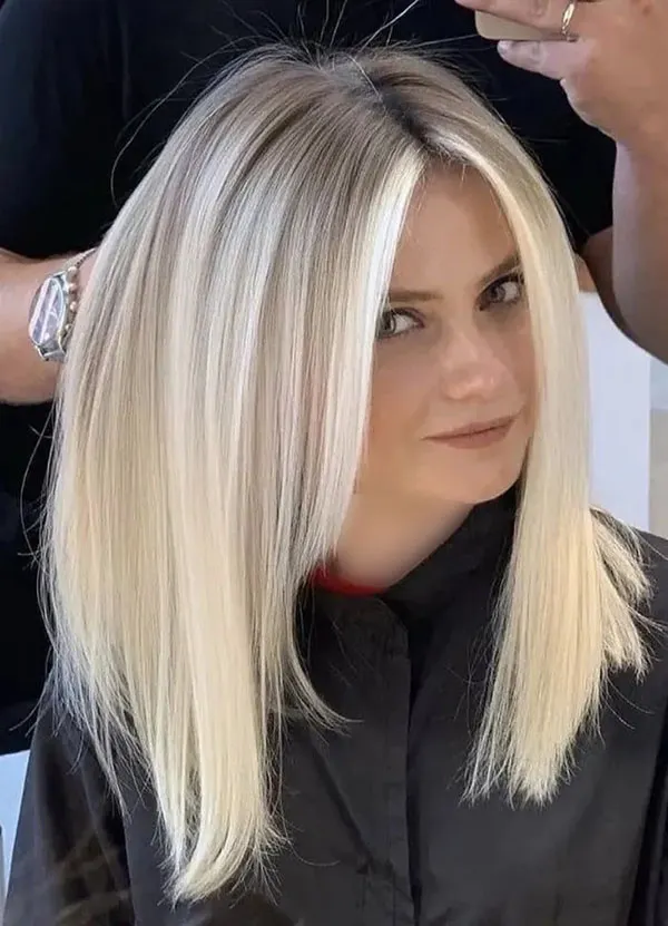 مدل رنگ مو هایلایت روشن جدید 2026؛ تغییر کوچکی که استایلتو متحول میکنه! 18 New light highlight hair color 17