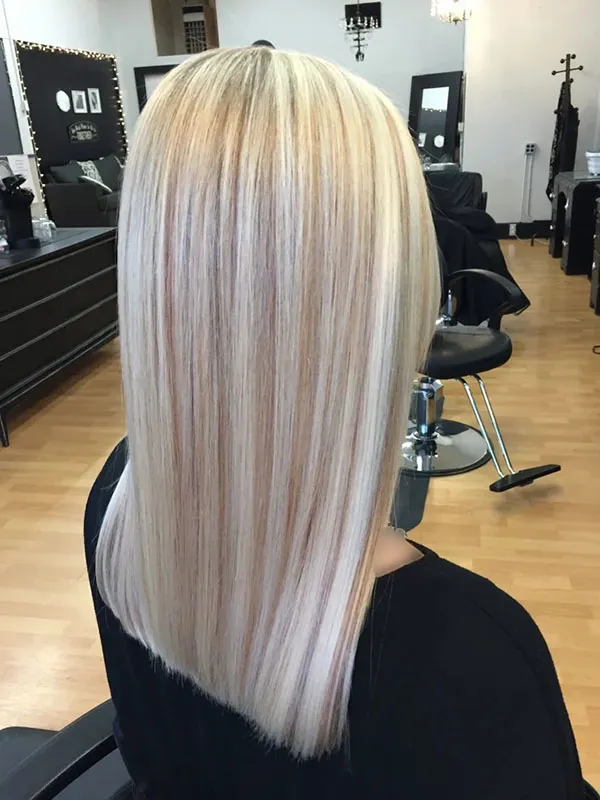 مدل رنگ مو هایلایت روشن جدید 2026؛ تغییر کوچکی که استایلتو متحول میکنه! 28 New light highlight hair color 24