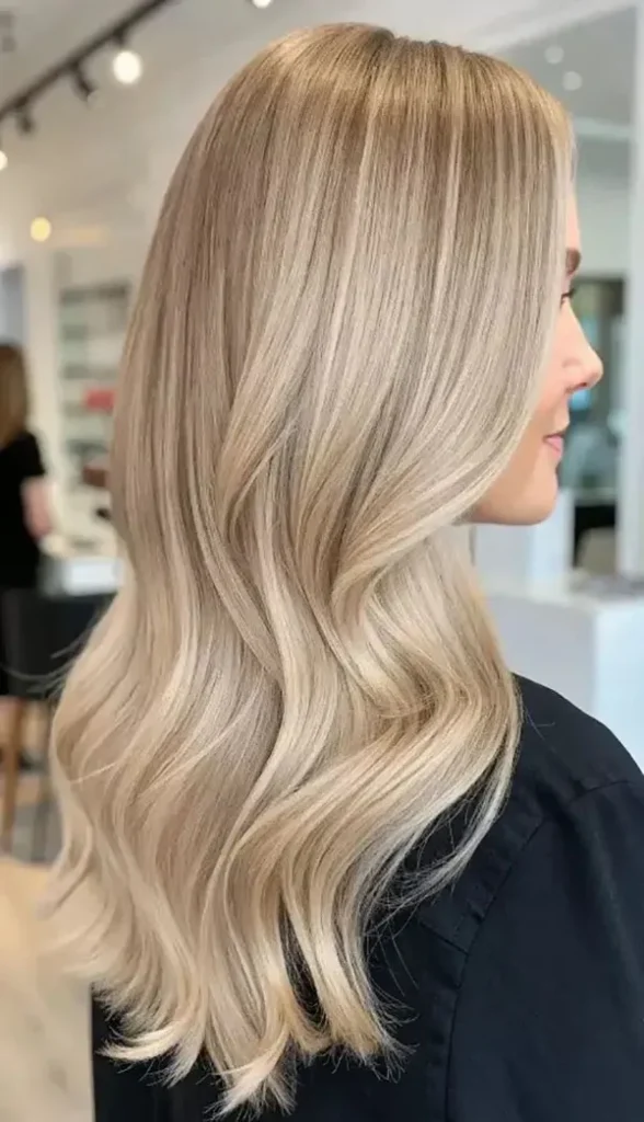 مدل رنگ مو هایلایت روشن جدید 2026؛ تغییر کوچکی که استایلتو متحول میکنه! 12 New light highlight hair color 9