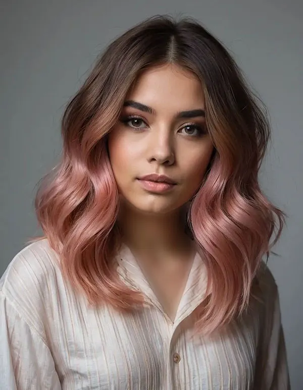 31 مدل رنگ موی امبره ترند سال؛صورتت رو روشنتر و استایلت رو خاصتر میکنه! 22 Ombre hair color 18