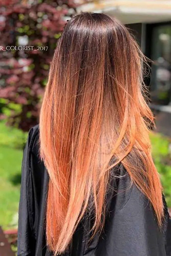 31 مدل رنگ موی امبره ترند سال؛صورتت رو روشنتر و استایلت رو خاصتر میکنه! 6 Ombre hair color 2