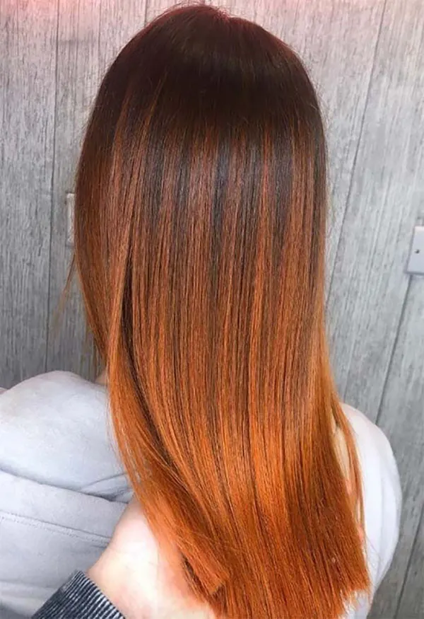 31 مدل رنگ موی امبره ترند سال؛صورتت رو روشنتر و استایلت رو خاصتر میکنه! 7 Ombre hair color 4