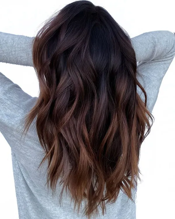31 مدل رنگ موی امبره ترند سال؛صورتت رو روشنتر و استایلت رو خاصتر میکنه! 12 Ombre hair color 8