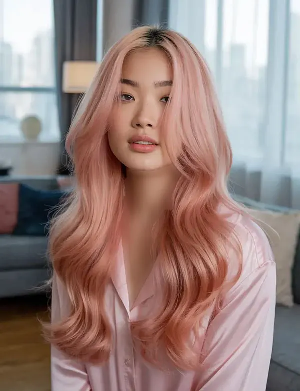Peach hair color 16 1