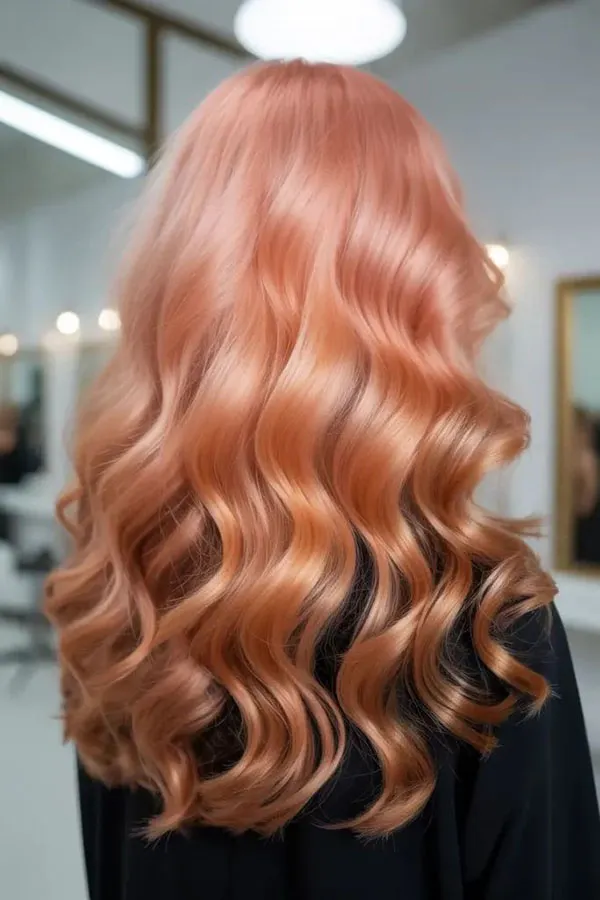 Peach hair color 30