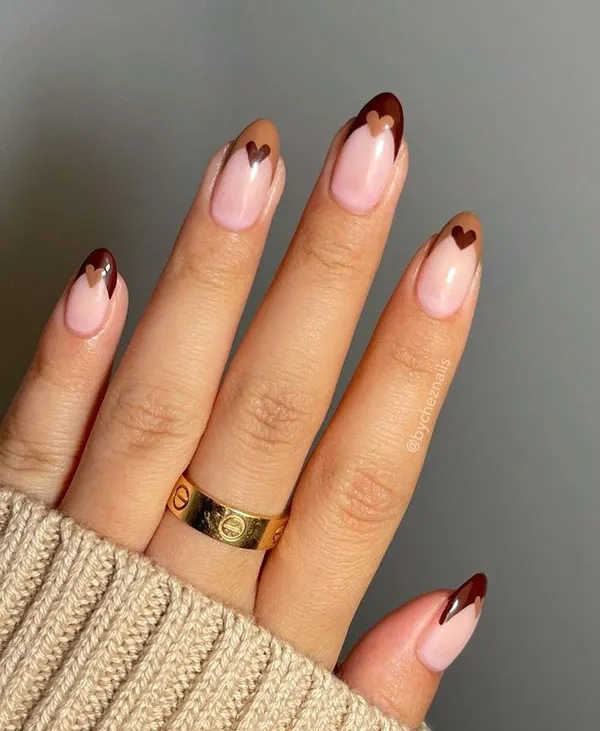 32 مدل ناخن فرنچ کوتاه؛ انتخاب دخترهای مینیمال و خوشاستایل! 22 Short French nail style 18