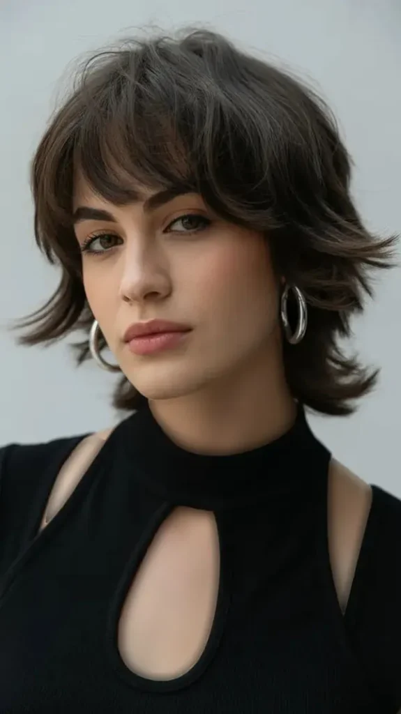 Short summer shaggy hairstyle 13