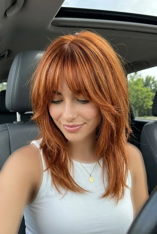 Short summer shaggy hairstyle 7