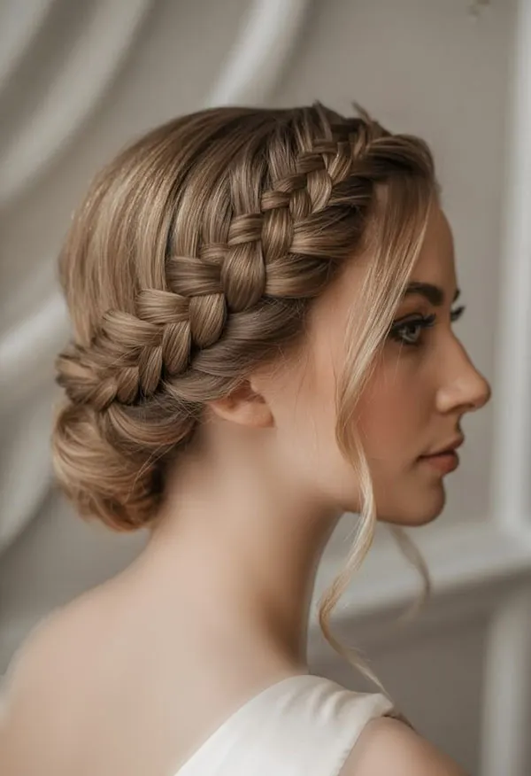 Simple and stylish girls hair weave in the front 3 1