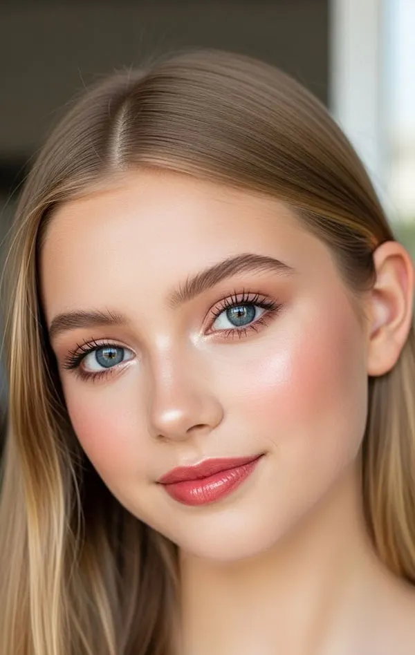Simple face makeup for 15 year old girls 4