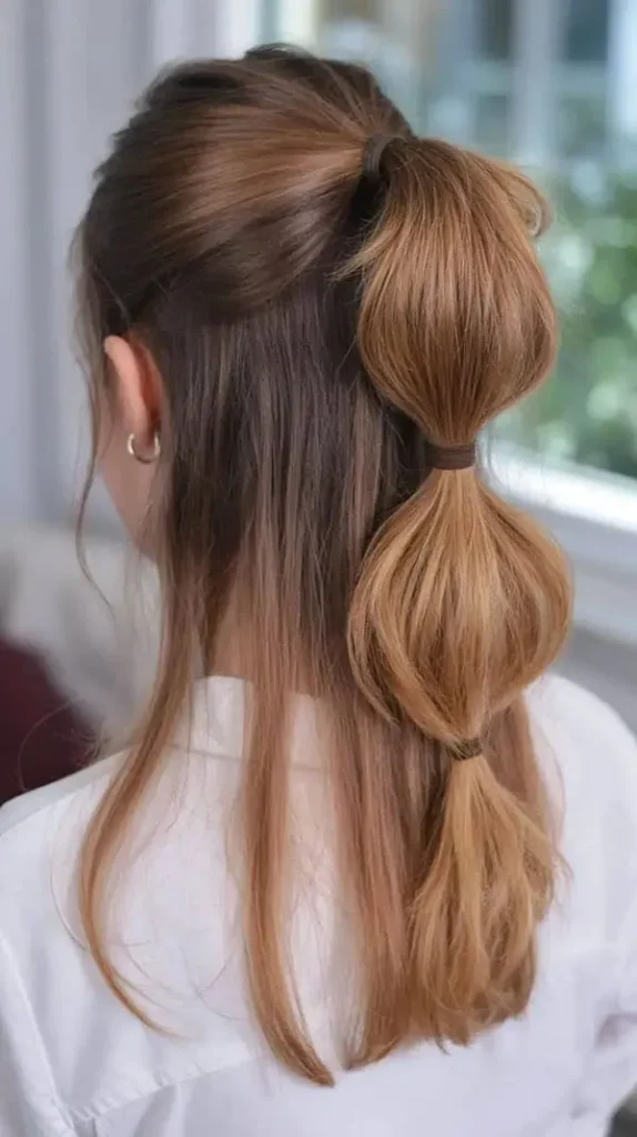 Simple hairstyle 6