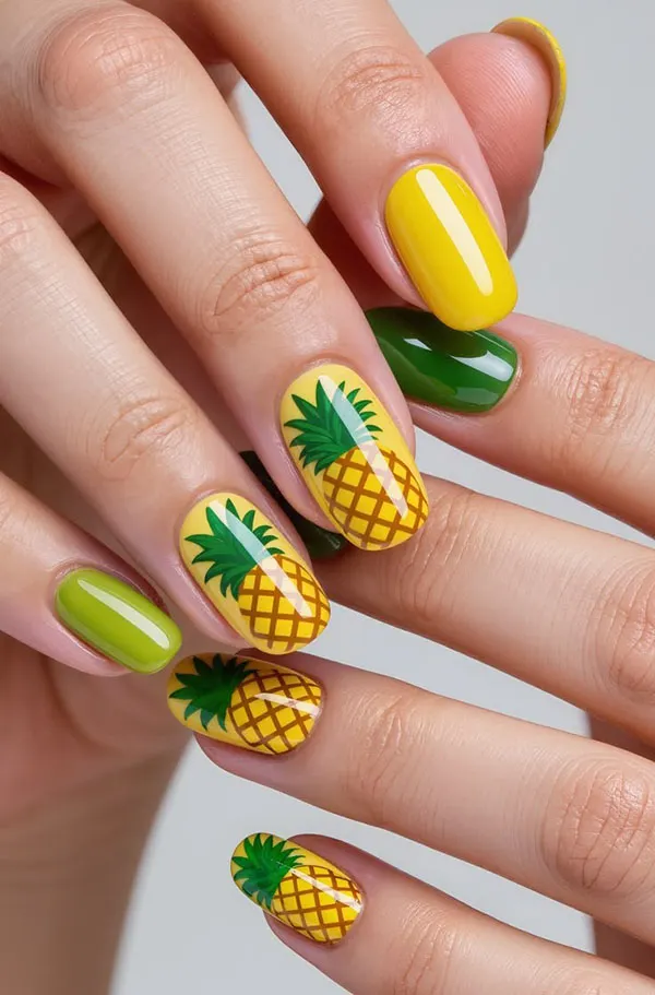 30 رنگ ناخن تابستانی 2026؛ امسال همه عاشق این رنگها شدن! 17 Summer nail color 12