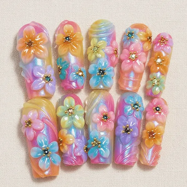30 رنگ ناخن تابستانی 2026؛ امسال همه عاشق این رنگها شدن! 18 Summer nail color 15