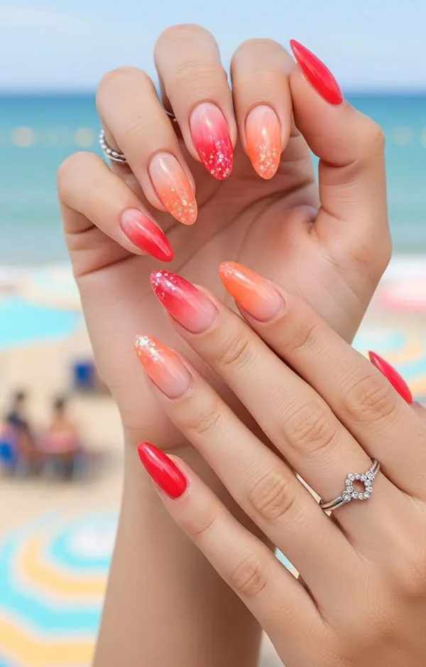 30 رنگ ناخن تابستانی 2026؛ امسال همه عاشق این رنگها شدن! 5 Summer nail color 2