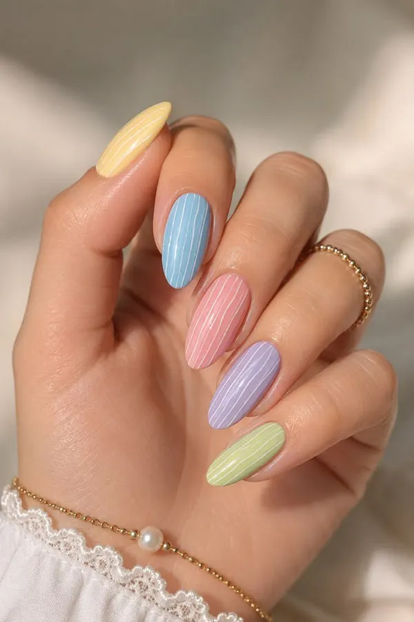 30 رنگ ناخن تابستانی 2026؛ امسال همه عاشق این رنگها شدن! 23 Summer nail color 21