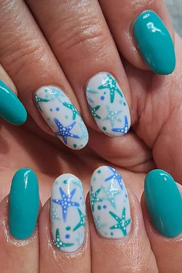 30 طرح ناخن تابستونه امسال برای روزای آفتابی ۲۰۲۶ 26 Summer nail design 20