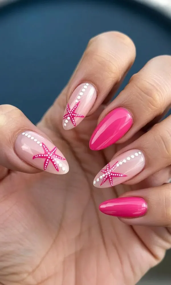 30 طرح ناخن تابستونه امسال برای روزای آفتابی ۲۰۲۶ 32 Summer nail design 25