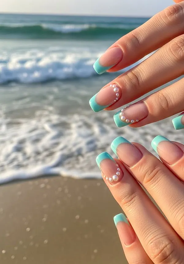 30 طرح ناخن تابستونه امسال برای روزای آفتابی ۲۰۲۶ 4 Summer nail design 3