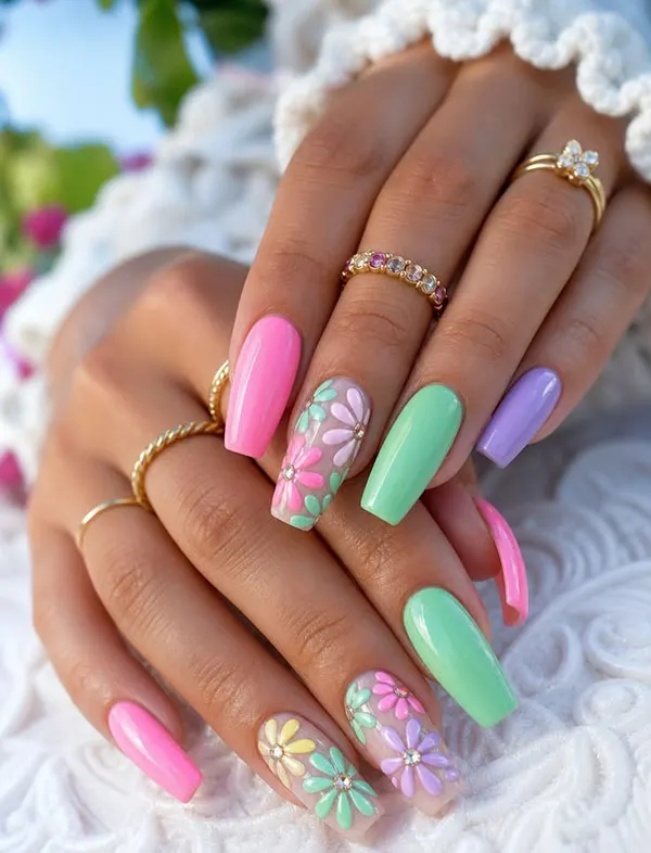 Summer nail style 1