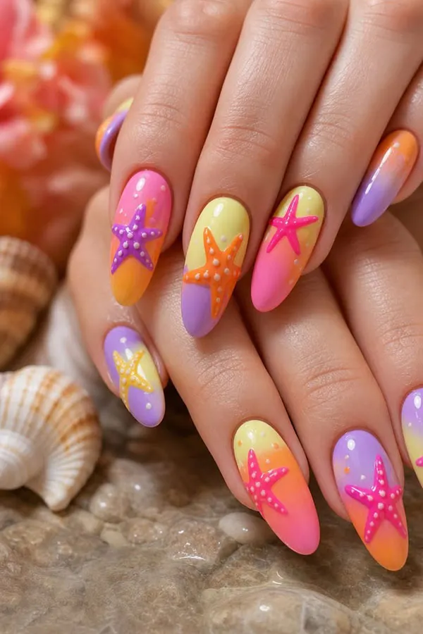 Summer nail style 21