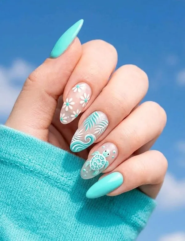 Summer nail style 25