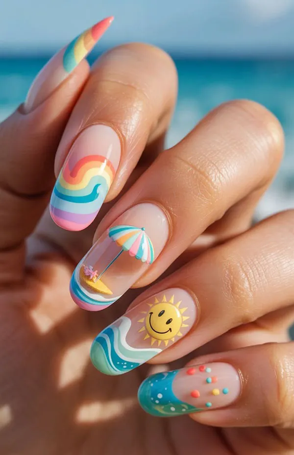 Summer nail style 31