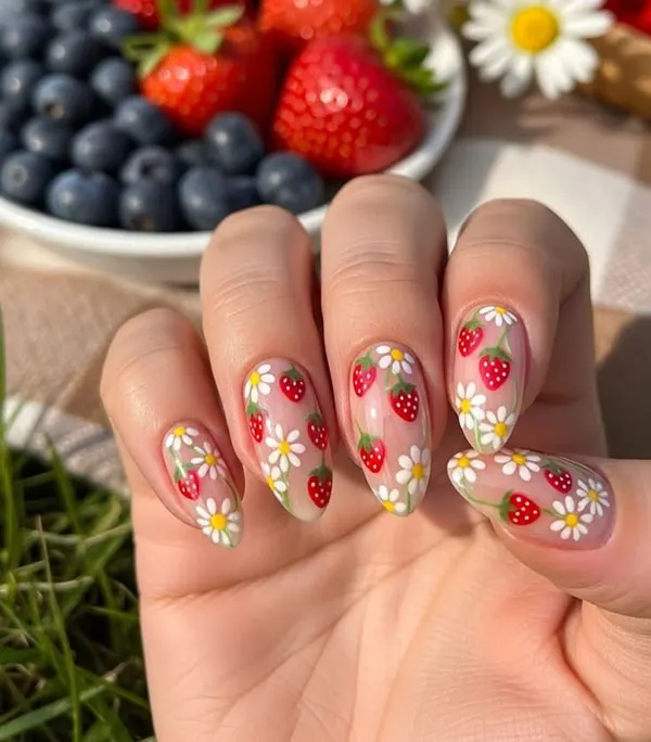 Summer nail style 9
