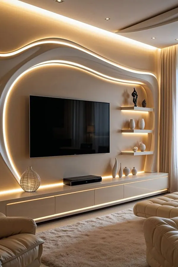 TV wall model 11