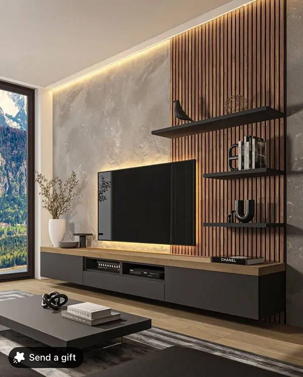 TV wall model 16