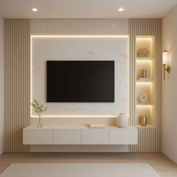 TV wall model 19