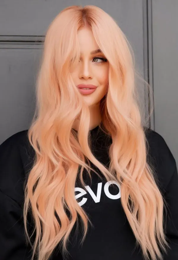 The latest hair color model 1
