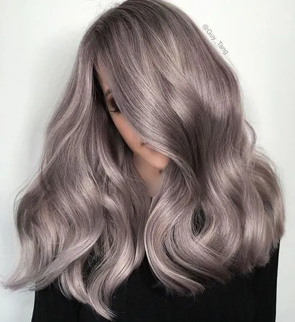 The latest hair color model 12