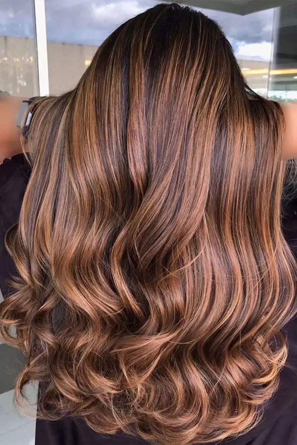 The latest hair color model 14