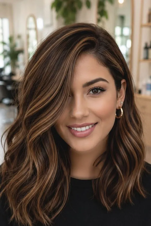 The latest hair color model 17