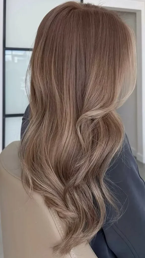 The latest hair color model 2