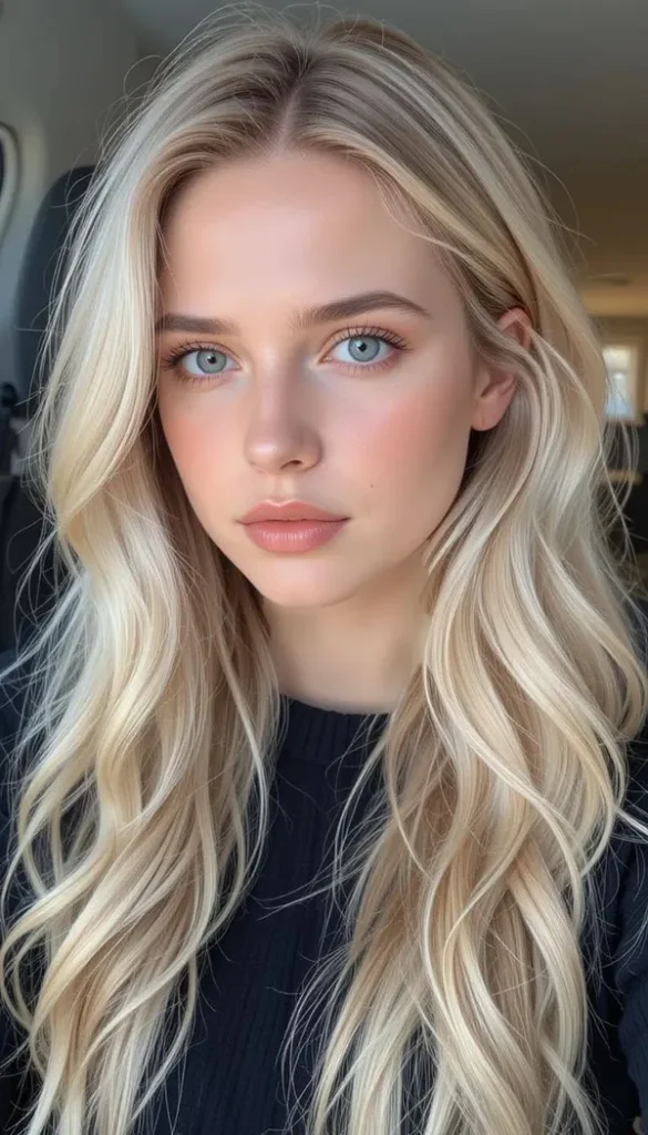 The latest hair color model 20