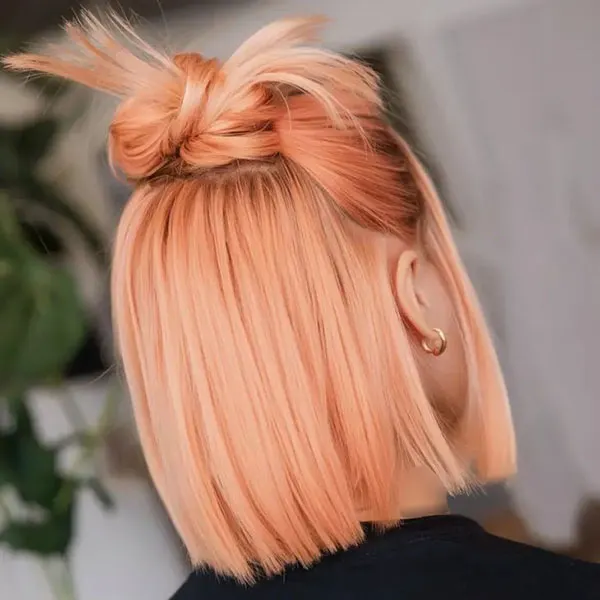 The latest hair color model 22