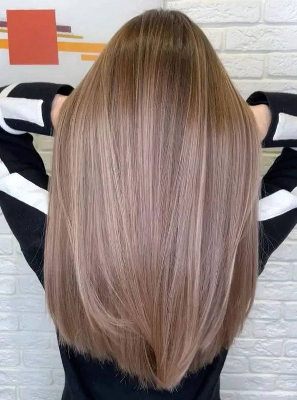The latest hair color model 27