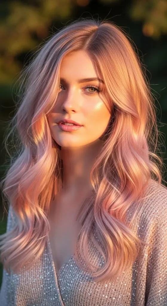 The latest hair color model 30