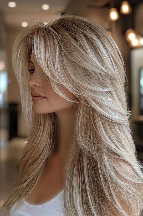 The latest hair color model 31