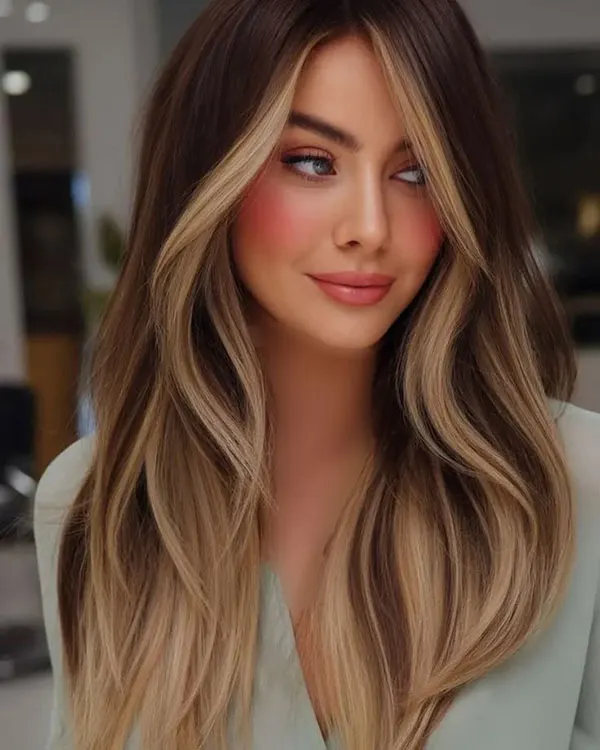 The latest hair color model 5
