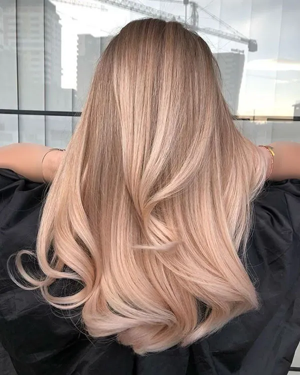 The latest hair color model 7