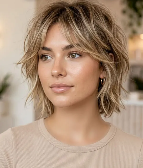 جدیدترین مدل موی دخترانه کوتاه 2026؛ این مدلها چهرهات را شیکتر و جوانتر نشان میدهند! 22 The latest short hairstyles for girls 19