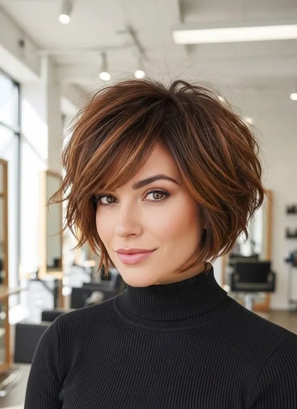 جدیدترین مدل موی دخترانه کوتاه 2026؛ این مدلها چهرهات را شیکتر و جوانتر نشان میدهند! 24 The latest short hairstyles for girls 24
