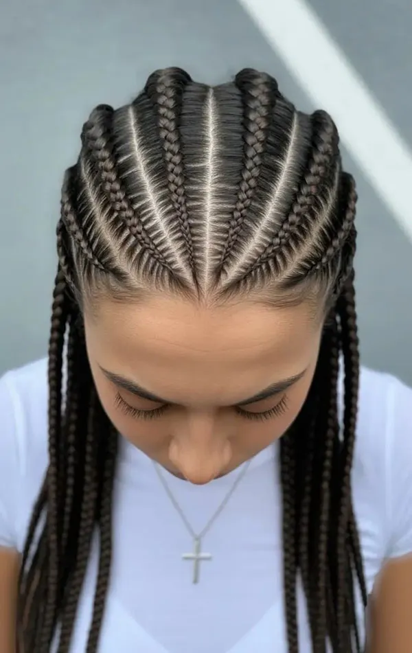 Types of simple hair textures 9